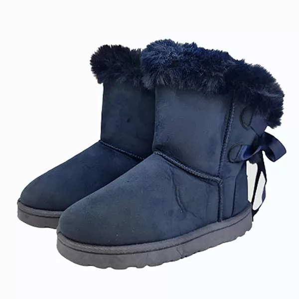 bottine pantoufle pour femme DXY01 BLEU .......... miniature